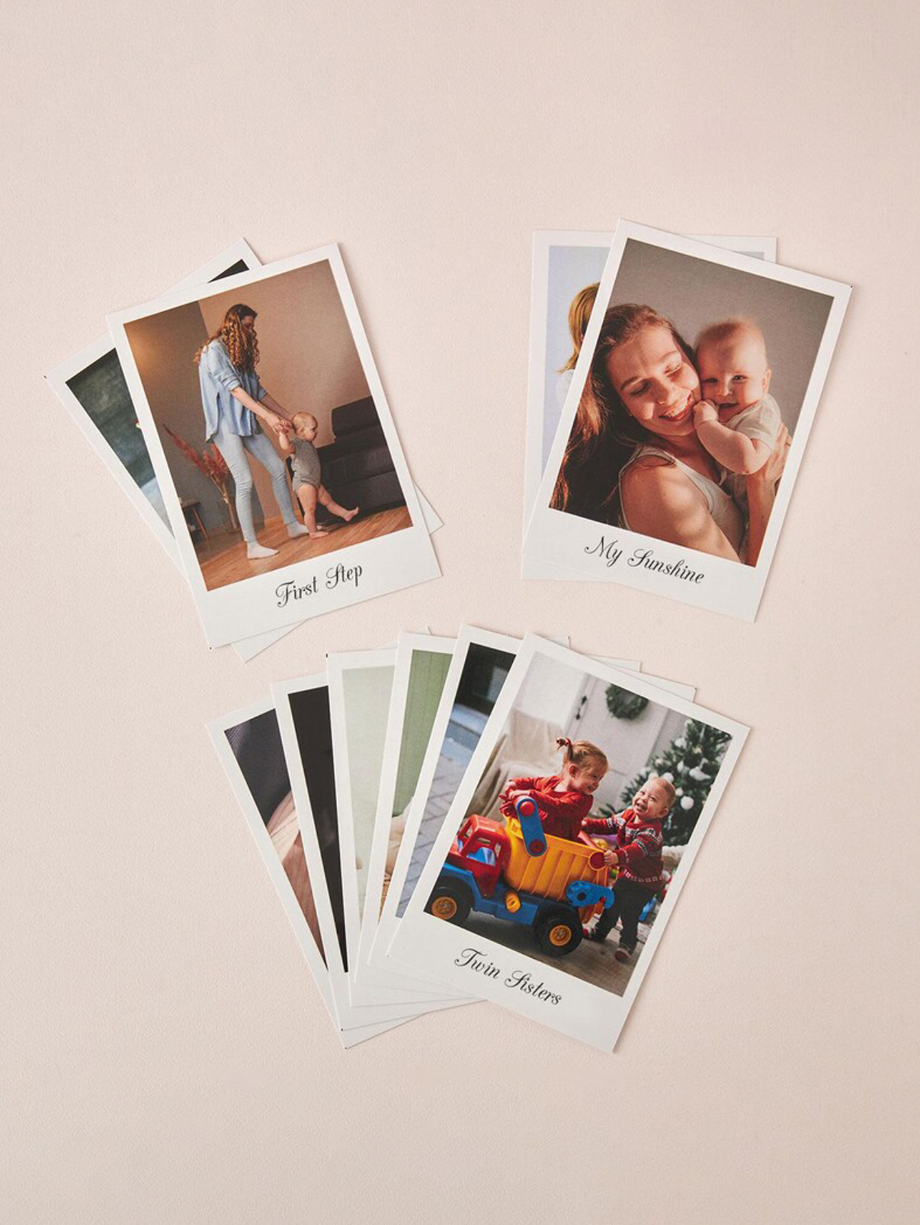 Customized photo prints with personalized messages—DIY anniversary gifts for any occasion